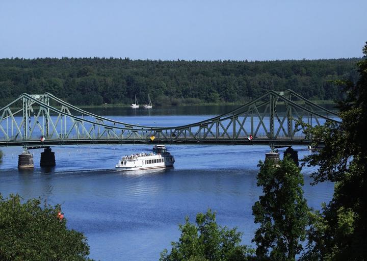 Lokalitat an der Glienicker Brucke